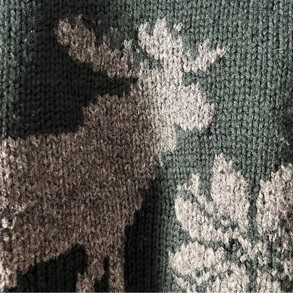 Ralph Lauren Vintage Wool Moose Nordic Turtleneck Sweater - Picture 3 of 7